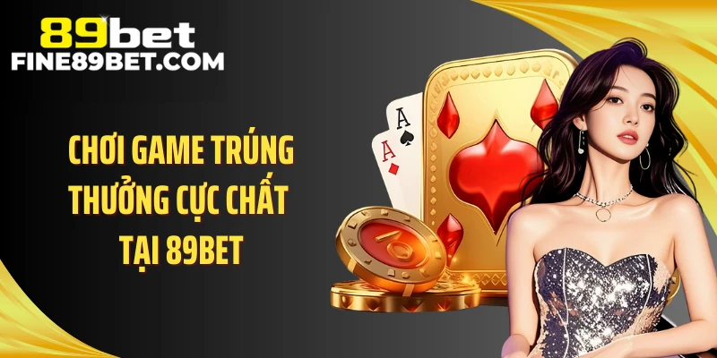 Chơi game trúng thưởng cực chất tại 89BET